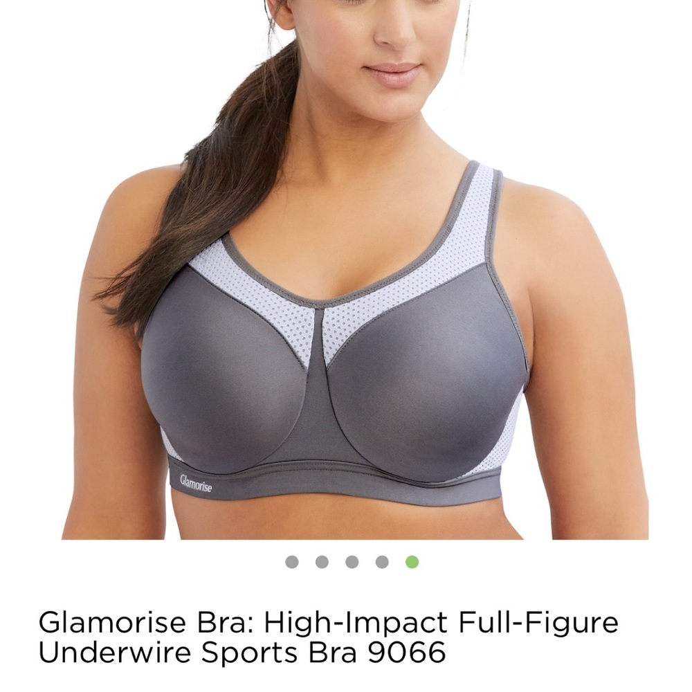High impact sports bra; 38G